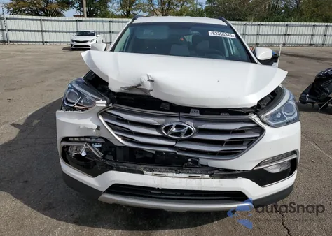 2017 Hyundai Santa Fe Sport z USA, uszkodzony, nr VIN 5XYZU3LB2HG407396